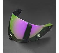 Motociclo Visiera protettiva for casco da moto Scorpion EXO R1 520 1400, visiera di ricambio antigraffio colorata, lente protettiva stile, opzioni multicolore, accessori for casco, viola F(F Purple)
