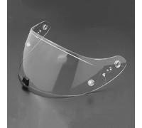 Motociclo Visiera protettiva for casco da moto Scorpion R420, visiera di ricambio antigraffio colorata, lente protettiva di stile, accessori for casco multicolore, H Colorful(I Transparent)