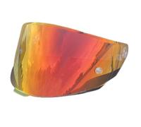 Motociclo Visiera protettiva for casco KYT TT Course, accessori for, visiera parasole (base) media(Revo Clear Red)