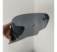 Motociclo Visiera Protettiva for Casco KYT TTC, TT-Course, Antivento, for Moto, Accessori for caschi da Moto (Oro - for Il Giorno)(Light Black-for Day Night)