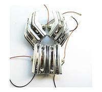 Motocletta Scooter Indicatore di Direzione Luce Per Vespa LML Star PX 125 150 Moto Scooter 4pcs Posteriore Anteriore Segnale Girata Luce Ambra Indicatore Lampadina Lampeggiatore Lampeggiatore Lampada