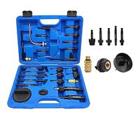 MOTOCOCHE 25 Pezzi Set di Adattatori per Cambio Automatico Olio ATF Riempitrice Pompa, Adattatore del Fluido di Trasmissione Automatica Compatibile con Mercedes-Benz, BMW, VW, Audi