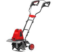 Motocoltivatore elettrico da giardino, potente motocoltivatore rotante da 2400 W con larghezza di fresatura di 30 cm/20 cm, coltivatore del terreno senza fili, scarificatore con blocco di sicurezza