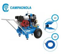 MOTOCOMPRESSORE KIT MARCA CAMPAGNOLA TIPO MC 550 MOTORE HONDA CON 2 ABBACCHIATOR