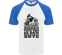 Motocross Bigger Giocattoli Ragazzi Motox Uomo S/S Baseball T-Shirt