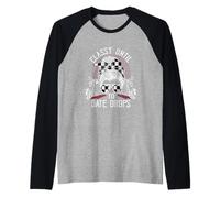 Motocross da donna, per motocross, moto da cross, da motociclista Maglia con Maniche Raglan