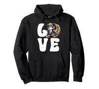 Motocross Grandpa Gnome For Dirt Bike Dad Love Graphic Felpa con Cappuccio