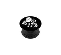 Motocross Moto This is How I Roll Fun Dirt Biker PopSockets PopGrip Adesivo