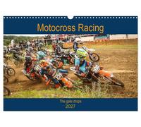 Motocross Racing - The gate drops (Wandkalender 2027 DIN A3 quer), CALVENDO Mona