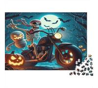 Motocross Rider in Colorful Splatter Art Jigsaw Puzzle Impossible 1000 Pezzi Decorazione Per La Casa. Rilassamento E Intelligence Per Adulti E Ragazzi Da 14 Anni 38x26cm/1000pcs