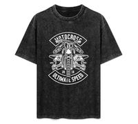 Motocross Ultimate Speed Black T-Shirt Mens Tee Unisex Tops M