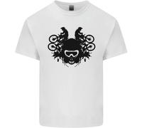 Motocross Viso T-Shirt Ragazzi Ragazze