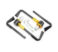 Motocycle Handbeschermers 1 Paio Protezioni Universali Le Parti Modifica Della Motocicletta 22 Mm Asta Protezione Freno Leva Frizione Moto(Oro)