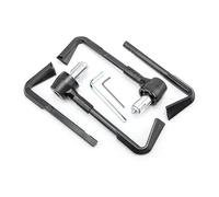 Motocycle Handbeschermers 1 Paio Protezioni Universali Le Parti Modifica Della Motocicletta 22 Mm Asta Protezione Freno Leva Frizione Moto(Nero)
