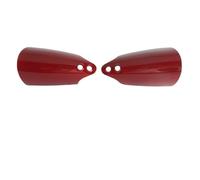 Motocycle Handbeschermers Per Touring Electra Street Glide CVO/SE 21-23 Paramani Policarbonato PC Protezioni Manubrio Protezione Anticaduta(Red)