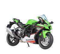 Motocycle Miniature 1:12 Per Kawasaki Ninja ZX-10R Modello Di Moto In Lega Giocattoli In Metallo Auto Giocattolo Da Corsa Fuoristrada Regali Riproduzione Del Veicolo(verde)