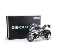 Motocycle Miniature 1:9 Per V4S S1000RR H2R H2 Modello Moto Lega Giocattolo Auto Da Collezione Esposizione Ornamento Scatola Regalo Per Amici Riproduzione Del Veicolo(Model 1)