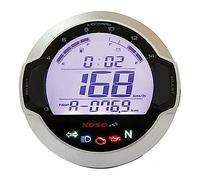 Motodak Contatore di Velocita Digital LCD Multifunzione Koso D64 GP Stile - Montaggio Universale (Rotondo)