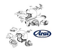 Arai SZ-R VAS, guanciali 25 mm male Blu