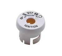 Motodak - Tappo di Contatto con Chiave Scoot Replay per MBK 50 Nitro, Booster 2004+-Yamaha 50 Aerox, bws 2004+, Colore: Bianco