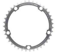 Motodak - Vassoio da Strada, Diametro 135 interm, 39 Denti, Colore: Argento