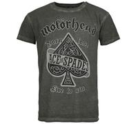 Motörhead Ace of Spades Uomo T-Shirt Antracite 3XL 100% Cotone Regular