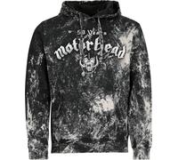 Motörhead Cracked Bull Uomo Felpa con Cappuccio Nero M 50% Cotone, 50% Poliestere Regular