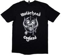 Motörhead England (Back Print) Black M Maglietta