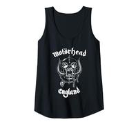Motörhead England Canotta, Donna, Nero, XXL