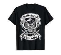 Motörhead England Crossed Swords Maglietta, Uomo, Nero, L