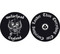 2er Set Licenza Slipmat Motorhead Edizione Tappetino Opaco per Giradischi