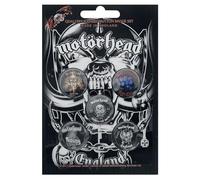 Motorhead - Motorhead Pacchetto Badge Pin Ufficiale England (Set di 5)