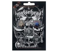 Motörhead England Unisex Badge Multicolore Multicolore,Multicolorem (Video Game)