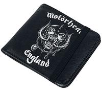 Motörhead England Uomo Portafoglio nero poliuretano