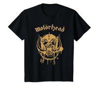 Motörhead Everything Louder Forever Front Back Maglietta, Bambini, Nero, 3 Anni