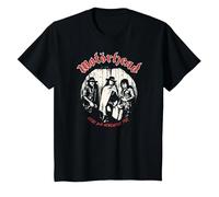 Motörhead Leeds And Newcastle Maglietta, Bambini, Nero, 8 Anni