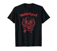 Motörhead Red Warpig Valentine's Day Maglietta, Uomo, Nero, 6XL