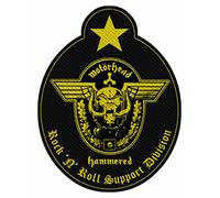 Motörhead - Support Division toppa | Toppa termoadesiva da motociclista Lemmy Kilmister