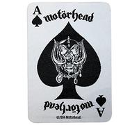Motörhead Toppa Ace of Spades Card Patch in Tessuto 7 x 10 cm