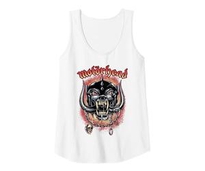 Motörhead Warpig Beast Canotta, Donna, Bianco, XXL