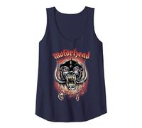 Motörhead Warpig Beast Canotta, Donna, Navy, M