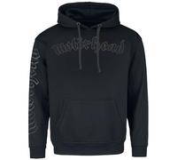 Motörhead Warpig Uomo Felpa con Cappuccio Nero 50% Cotone, 50% Poliestere Regular