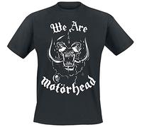 Motörhead We Are Uomo T-Shirt Nero 100% Cotone Regular