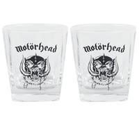 Motörhead Whiskey Glas-Set Unisex Bicchiere whiskey trasparente vetro 0,25 l