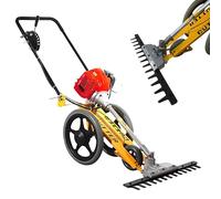 Motofalciatrice a Scoppio 42.5CC Potenza 1.45KW Motore 2 Tempi Larghezza di Lavoro 70cm