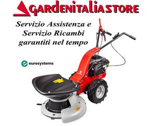 Motofalciatrice Rotativa Eurosystems RS90 Motore Loncin con Ø 57 cm Made in Ital