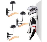 motofans Appendino da parete per casco, supporto da parete per giacca tattica, porta-casco, porta-elmetto per piastra tattica, supporto per elmetto