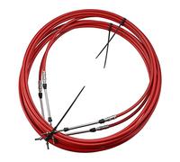 Motoforti 2 pezzi 6 m 600 cm Comando acceleratore cambio telecomando scatola cavo Rosso