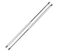 Motoforti 600mm/23.62" Pistoni a Gas 100N Molle a Gas in Acciaio al Carbonio Tono Argento 2 Pz RV Auto Cofano Attrezzi Scatola Coperchio Armadio Porta Coperchio