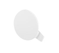 Motoforti Copertura per gancio di traino per paraurti anteriore auto 1460701-00-b per modello 3 2017-2021 gancio di traino coperchio coperchio coperchio rimorchio bianco a lunga durata